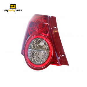 Tail Lamp Passenger Side Certified Suits Holden Barina TK 8/2008 to 12/2012