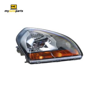 Head Lamp Drivers Side Genuine Suits Hyundai Tucson JM 6/2008 to 1/2010