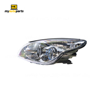Head Lamp Passenger Side Certified Suits Hyundai i30 FD 1/2008 to 7/2009