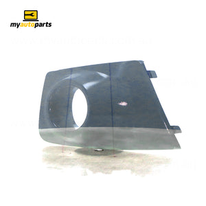 White Front Bar Grille With Fog Light Mount Passenger Side Genuine Suits Mitsubishi Triton MN 8/2009 to 3/2015