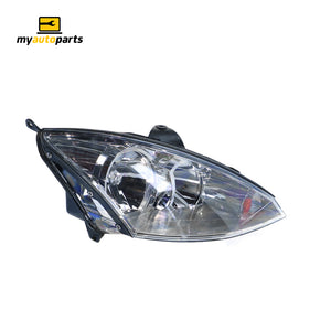 Halogen Manual Adjust Head Lamp Drivers Side Genuine Suits Ford Focus LR 2002 to 2004