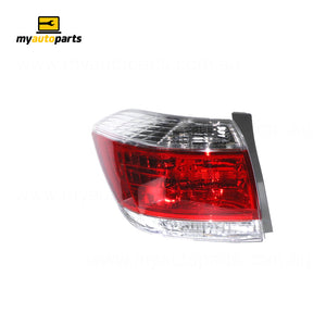 Tail Lamp Passenger Side Genuine Suits Toyota Kluger GSU40R/GSU45R 2010 to 2013