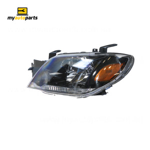 Head Lamp Passenger Side Genuine Suits Mitsubishi Outlander ZE 2002 to 2004