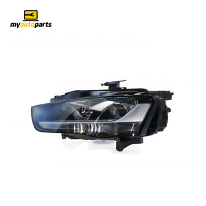 Halogen Head Lamp Passenger Side Genuine Suits Audi A4 B8 2012 to 2015