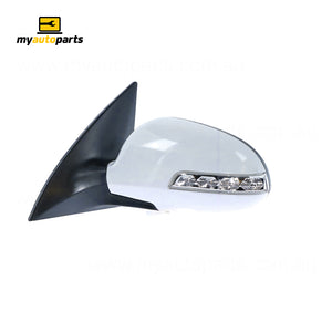 Door Mirror, With Indicator, Passenger Side Genuine Suits Hyundai i30 FD Wagon 2009 to 2012