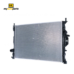 Radiator 38.5 / 38.5 mm Plastic Aluminium 670 x 448 x 26 mm Auto 6 mm Fin 1.6 L Aftermarket Suits Ford Kuga TF 2013 to 2016