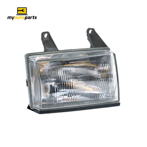 Halogen Manual Adjust Head Lamp Drivers Side Genuine Suits Ford Courier PE 1999 to 2002