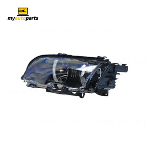 Halogen Head Lamp Passenger Side Certified Suits BMW 3 Series E46 Sedan 1998 to 2001