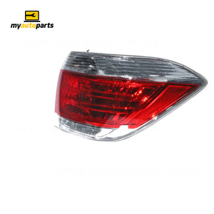 Tail Lamp Drivers Side Genuine Suits Toyota Kluger GSU40R/GSU45R 2010 to 2013