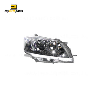 Halogen Head Lamp Drivers Side Genuine suits Toyota Aurion GSV40R 2006 to 2009