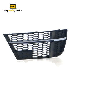 Black/Chrome Front Bar Grille Drivers Side Genuine Suits Audi S3 8V 5/2016 On