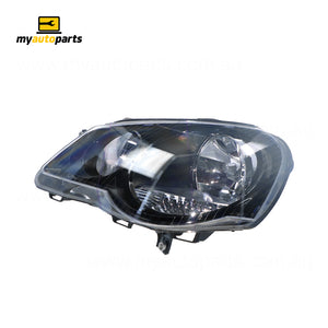 Halogen Head Lamp Passenger Side Certified Suits Volkswagen Polo GTi 9N 3 Door 2005 to 2010