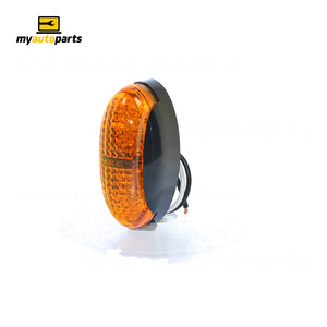 LED Amber Marker - Amber Lens, 10-30V, ADR Compliant