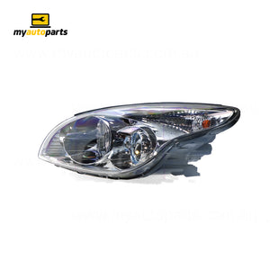 Head Lamp Passenger Side Genuine Suits Hyundai i30 FD 5 Door 8/2007 to 12/2007