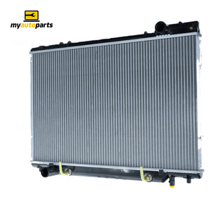 Radiator 38 mm 40 / Plastic Aluminium 425 x 670 x 26 mm Mauto 2.4 L 2TZFE Aftermarket Suits Toyota Tarago TCR10R/TCR11R 1990 to 2000