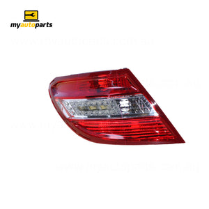 Tail Lamp Passenger Side Certified Suits Mercedes-Benz C Class W204 3/2010 to 4/2011