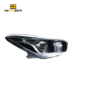 Halogen Head Lamp Drivers Side Genuine Suits Holden Spark MP 2015 to 2018