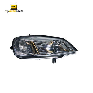 Halogen Manual Adjust Head Lamp Drivers Side Certified Suits Holden Astra TS 1998 to 2006