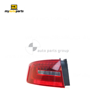 LED Tail Lamp Passenger Side OES suits Audi A4/S4 B8 Sedan 6/2012 to 10/2015