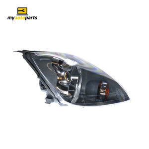 Head Lamp Drivers Side Certified Suits Ford Fiesta WQ 2005 to 2008