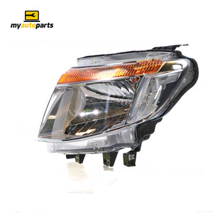 Chrome Head Lamp Passenger Side Genuine Suits Ford Ranger Wildtrak PX 2011 to 2015