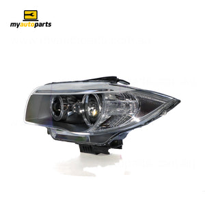 Xenon Adaptive Head Lamp Passenger Side OES  suits BMW 1 Series 2008 to 2013