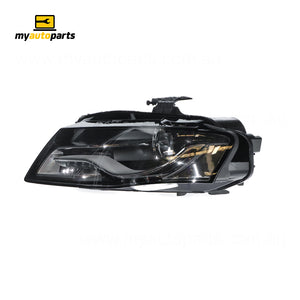 Halogen Head Lamp Passenger Side Genuine Suits Audi A4 B8 4/2008 to 5/2012