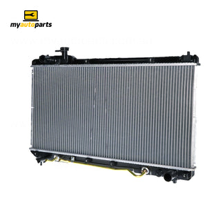 Radiator 32 / 32 mm Plastic Aluminium 350 x 708 x 26 mm Mauto 2.0 L 3SFE Aftermarket Suits Toyota RAV4 SXA10R/SXA11R 1994 to 2000