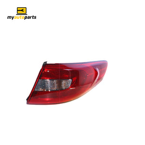 Tail Lamp Drivers Side Genuine Suits Hyundai Sonata Active LF 1/2015 to 8/2017