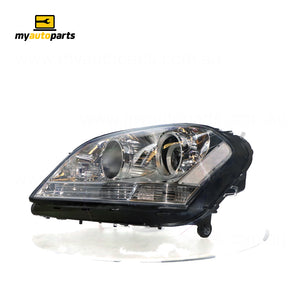 Halogen Electric Adjust Head Lamp Passenger Side Certified Suits Mercedes-Benz M Class W164 2005 to 2008