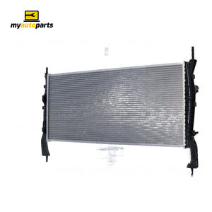 Radiator 34 / 34 mm Plastic Aluminium 770 x 360 x 26 mm Manual 2.2,2.3,2.4L L Aftermarket Suits Ford Transit VM 2006 to 2013