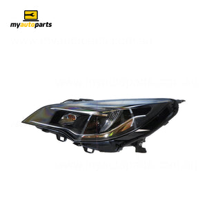 Projector Manual Adjust Head Lamp Passenger Side Genuine Suits Holden Astra BK 2016 to 2021