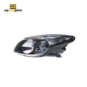 Black Head Lamp Passenger Side Genuine Suits Hyundai i30 FD 4/2010 to 4/2012