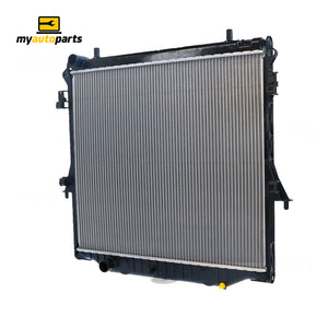 Radiator 38 / 38 mm Plastic Aluminium 578 x 638 x 26 mm Manual 2.5 2.8 L APD,APL Aftermarket suits Holden Colorado RG