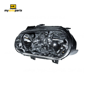 Halogen Electric Adjust Head Lamp Passenger Side Certified Suits Volkswagen Golf 1J 1998 to 2004
