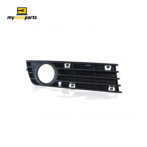Front Bar Grille Drivers Side Certified Suits Audi A4 B6 2001 to 2005
