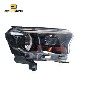 Head Lamp Drivers Side Genuine Suits Ford Ranger XL/XLS PX 2015 to 2018