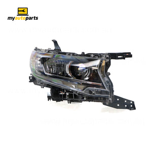 Bi-LED Head Lamp Drivers Side Genuine suits Toyota Prado GDJ150R 2017 On