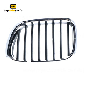 Grille Passenger Side Aftermarket Suits BMW X5 E53 2000 to 2007