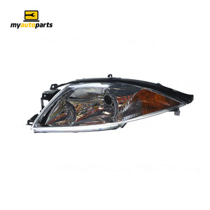 Chrome Halogen Head Lamp Amber Indicator Passenger Side Certified Suits Ford Falcon Fairmont/Ghia AU2/AU3 2000 to 2002