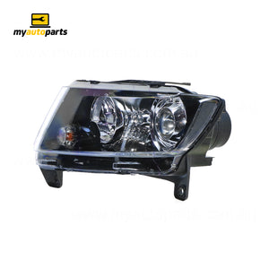 Bi-Xenon Head Lamp Passenger Side Genuine Suits Jeep Grand Cherokee SRT-8 WK 2/2011 to 7/2013