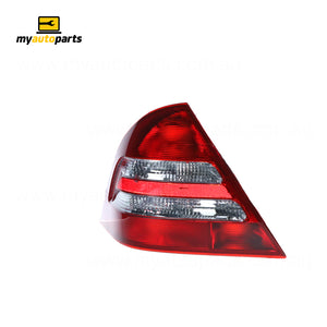 Tail Lamp Passenger Side Q-Part Certified Suits Mercedes-Benz C Class W203 11/2000 to 6/2007