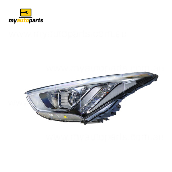 Xenon Head Lamp Passenger Side Genuine Suits Hyundai Santa Fe DM 2012 to 2015