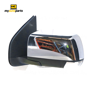 Chrome Door Mirror with Indicator Passenger Side Genuine suits Holden Colorado RG LTZ 2012 to 2016