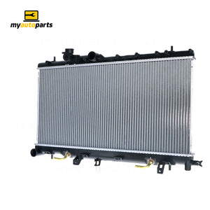 Radiator 38 / 38 mm Plastic Aluminium 340 x 688 x 26 mm Manual/Auto 2.0L L EJ20,EJ20T Aftermarket Suits Subaru Impreza GD/GG 2000 to 2007