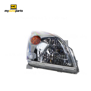 Halogen Head Lamp Drivers Side Genuine Suits Toyota Prado 120 Series VX/Grande 2007 to 2009