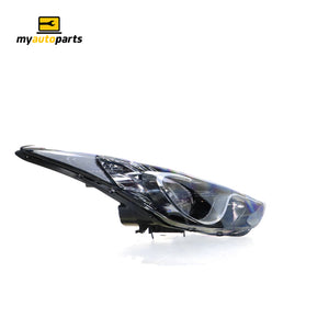 Halogen Head Lamp Drivers Side Certified Suits Hyundai Elantra MD 2011 to 2013