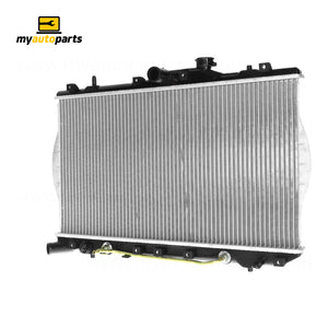 Radiator 33 / 33 mm Plastic Aluminium 335 x 603 x 16 mm Automatic 1.5L L G4 Aftermarket Suits Hyundai Excel X3 1994 to 2000