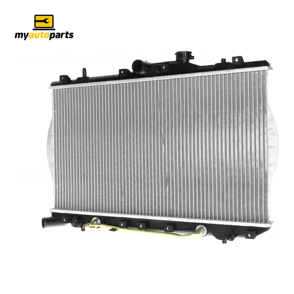 Radiator 33 / 33 mm Plastic Aluminium 335 x 603 x 16 mm Automatic 1.5L L G4 Aftermarket Suits Hyundai Excel X3 1994 to 2000