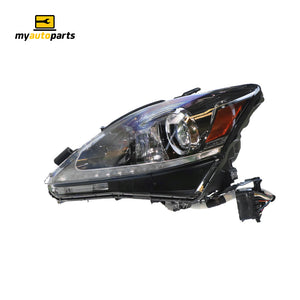 Xenon Head Lamp Passenger Side Genuine suits Lexus IS 2011 to 2014